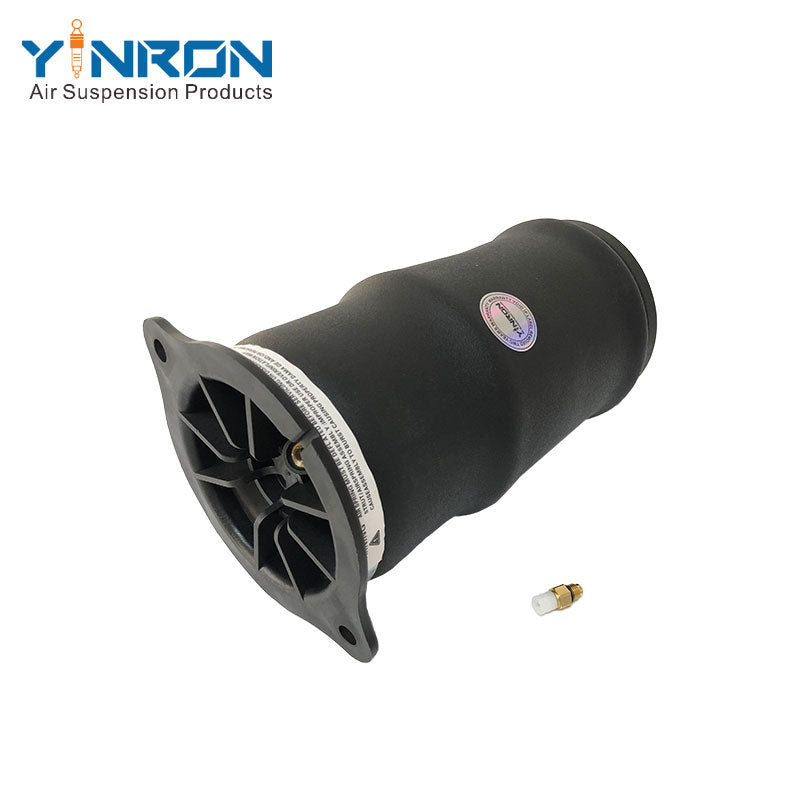 Detailed side profile view of Mercedes-Benz V-Class W639 rear air suspension spring (A6393280101)
