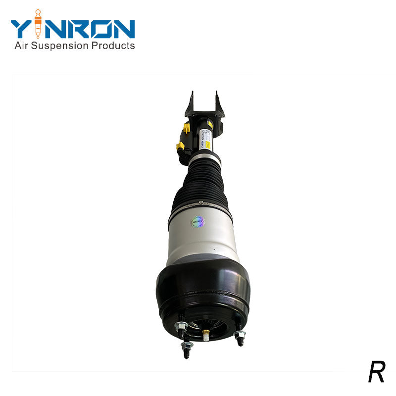 Detailed view of the bottom mounting connector for Mercedes C292 GLE Coupe air suspension