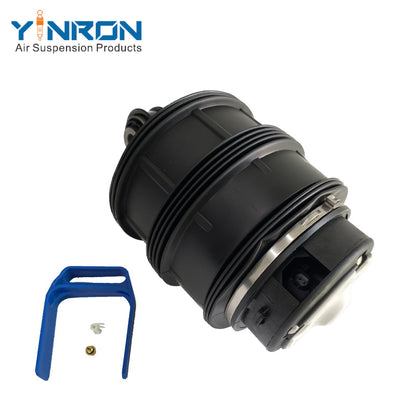 Side profile view of Mercedes E-Class W211 rear air suspension spring (A2113200925)
