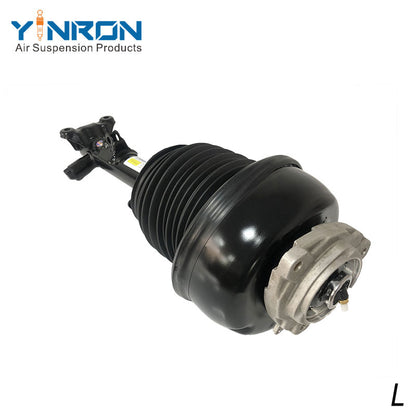 Side view of Mercedes-Benz E-Class W212 front left air suspension strut with ADS (A2123200913)