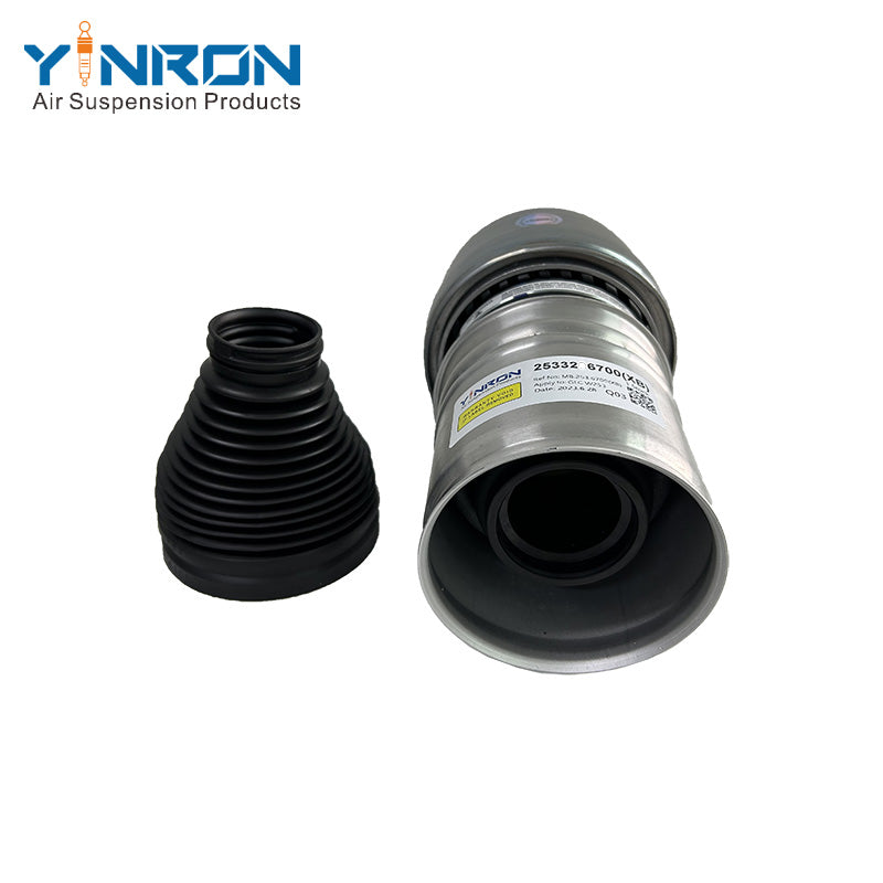 Close-up detail view of Mercedes GLC-Class W253 4Matic front air suspension spring (A2533206700)
