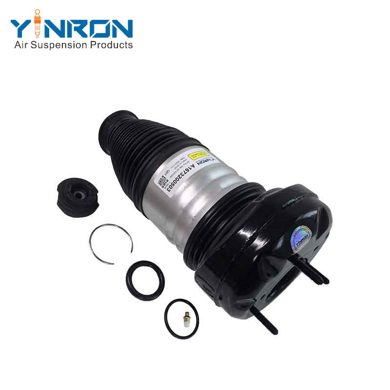 45-degree perspective view of Mercedes GLE-Class W167 front left air suspension spring (A1673200503)