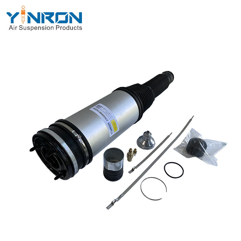 Full front view of Mercedes S-Class W220 rear air suspension spring (A2203205013)