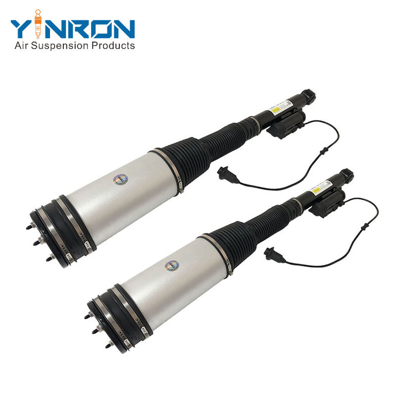Side view of Mercedes S-Class W220 rear air suspension strut pair (A2203205013)