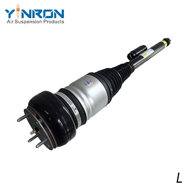 45-degree perspective view of Mercedes S-Class W223 rear left air suspension strut (A2233209703)