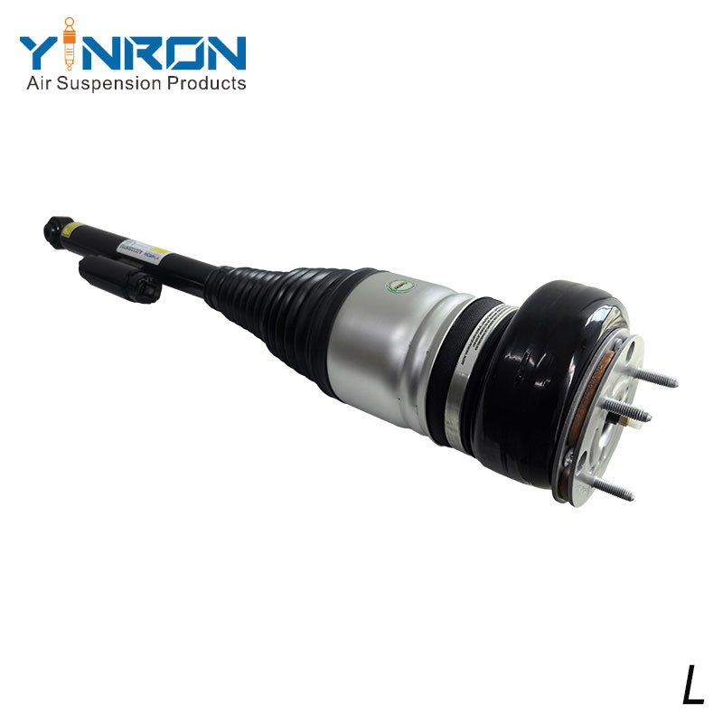 Side profile view of Mercedes S-Class W223 rear left air suspension strut (A2233209703)