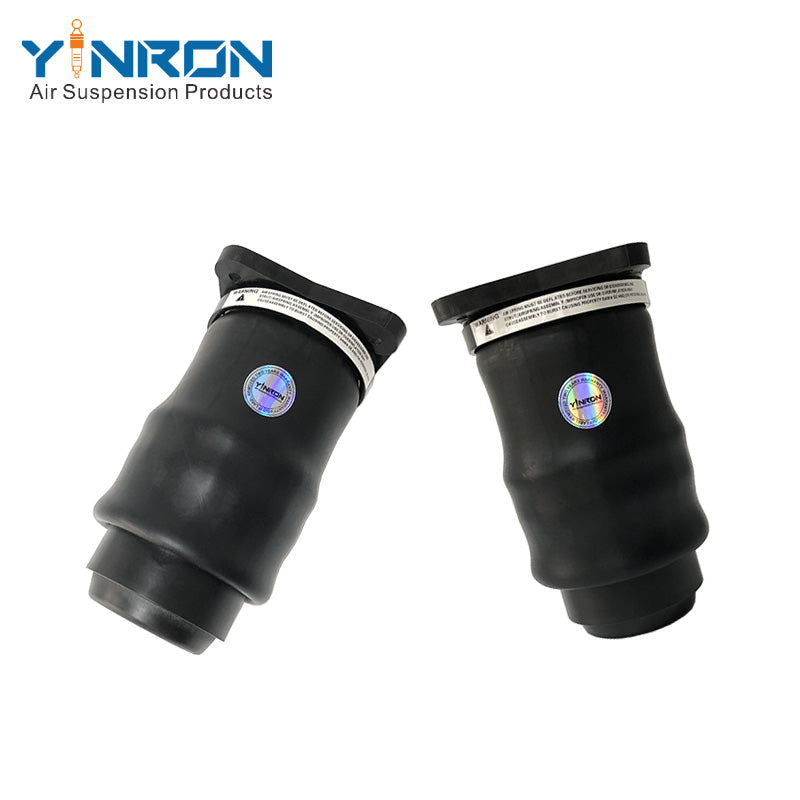 Pair view of Mercedes V-Class Vito W638 rear air suspension springs (A6383280501) for left and right sides