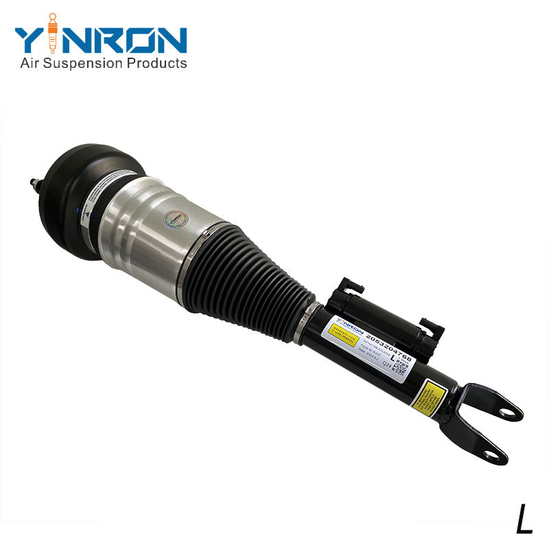 Side view of front left air suspension strut for Mercedes w205, OEM A2053204768