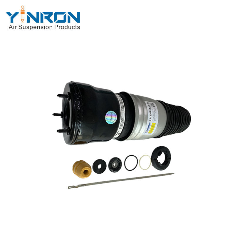 Vertical top-down view of Mercedes W211 4Matic front air suspension spring (A2113209513)