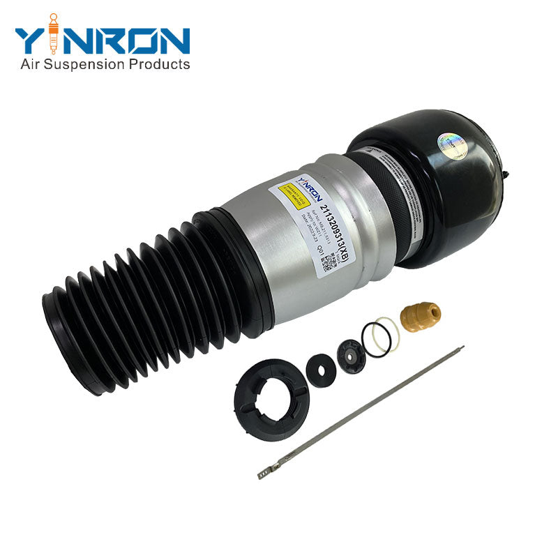 Rubber detail view of Mercedes W211 C219 front air suspension spring A2113209313,A2113209413