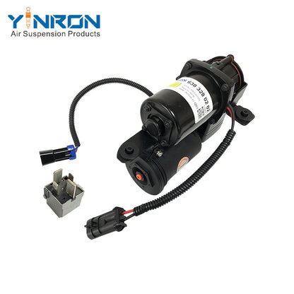 45 degree angle view of Mercedes-Benz V class VITO W638 air suspension compressor pump (A6383280202) with Relay
