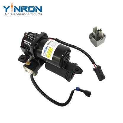Eye level view of Mercedes-Benz V class VITO W638 air suspension compressor pump (A6383280202) with Relay