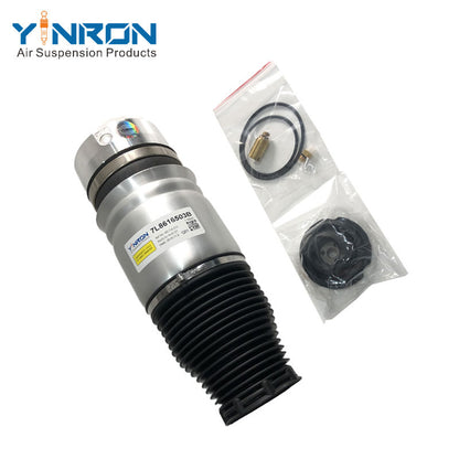 45-degree angle perspective of Porsche Cayenne I 955 rear air suspension spring (95535850300)