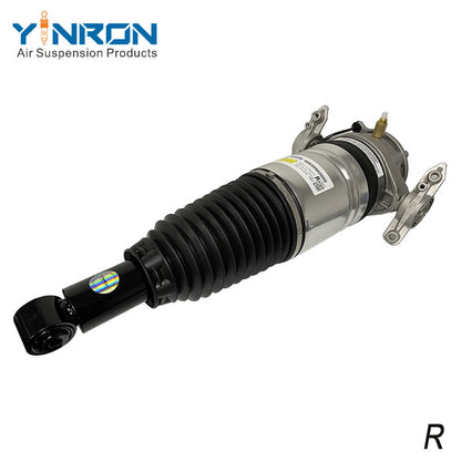 45-degree angle view of Porsche Cayenne 958 rear right air suspension strut (95835802000)