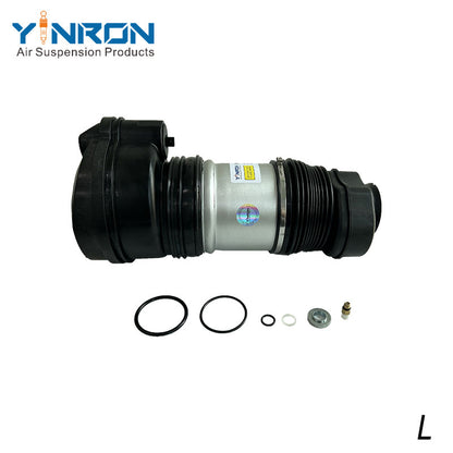 Full front level view of Porsche Cayenne III 9YA front air suspension spring (9Y0616039B)