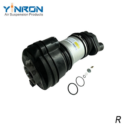 Full side view of Porsche Cayenne III 9YA front air suspension spring (9Y0616040B)
