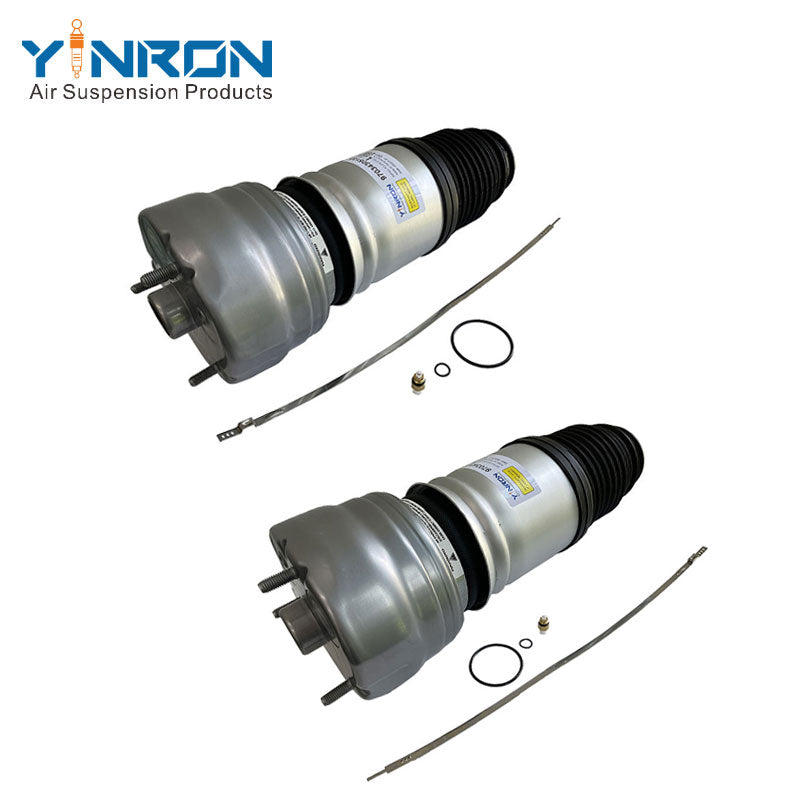 Pair view 1 of Porsche Panamera 2014~2016 front air suspension springs (97034315133 & 97034315233)