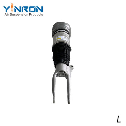 Full vertical view of Porsche Panamera 970 front left air suspension strut (97034305134)