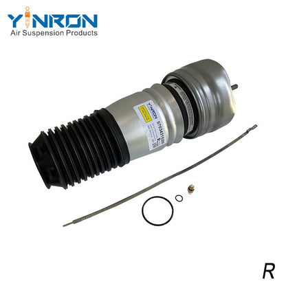 45 degree angle view of Porsche Panamera 970 G1 front right air suspension spring (97034315200)