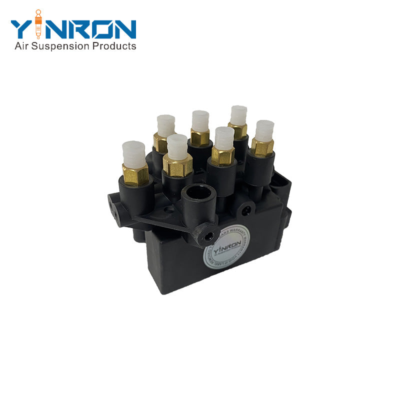 Flat view for Porsche Panamera 971 air suspension valve block (971616056)
