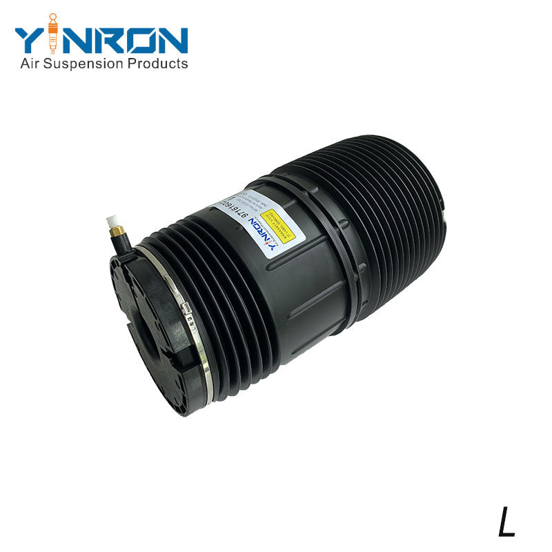 Side view of Porsche Panamera 971 left rear air suspension spring (971616025C)
