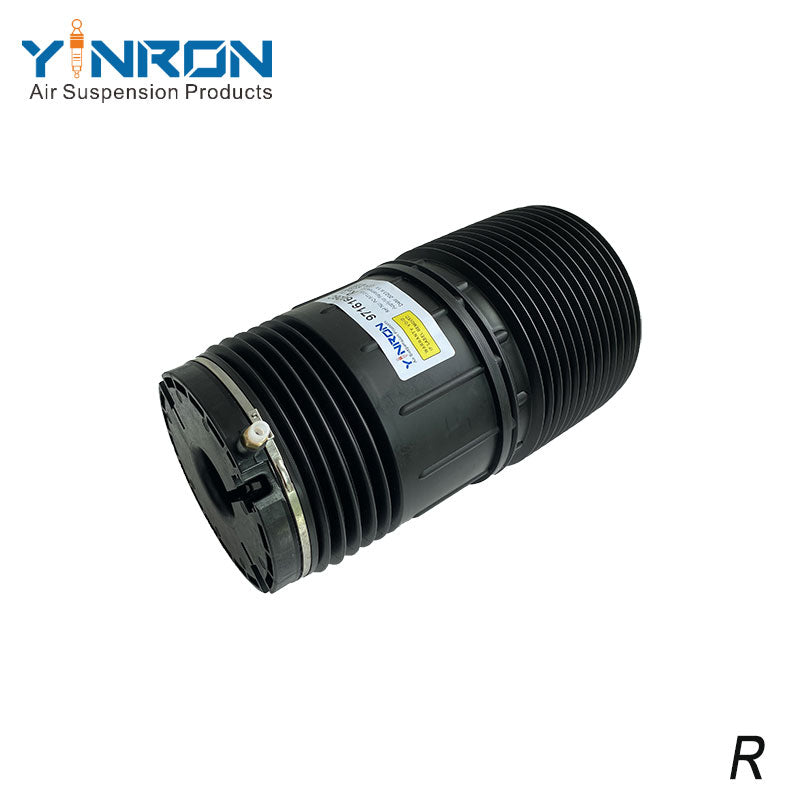 45 degree angle view of Porsche Panamera 971 right rear air suspension spring (971616026C)