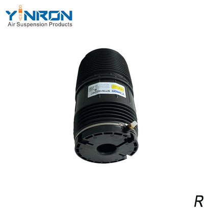 Eye-level view of Porsche Panamera 971 right rear air suspension spring (971616026C)