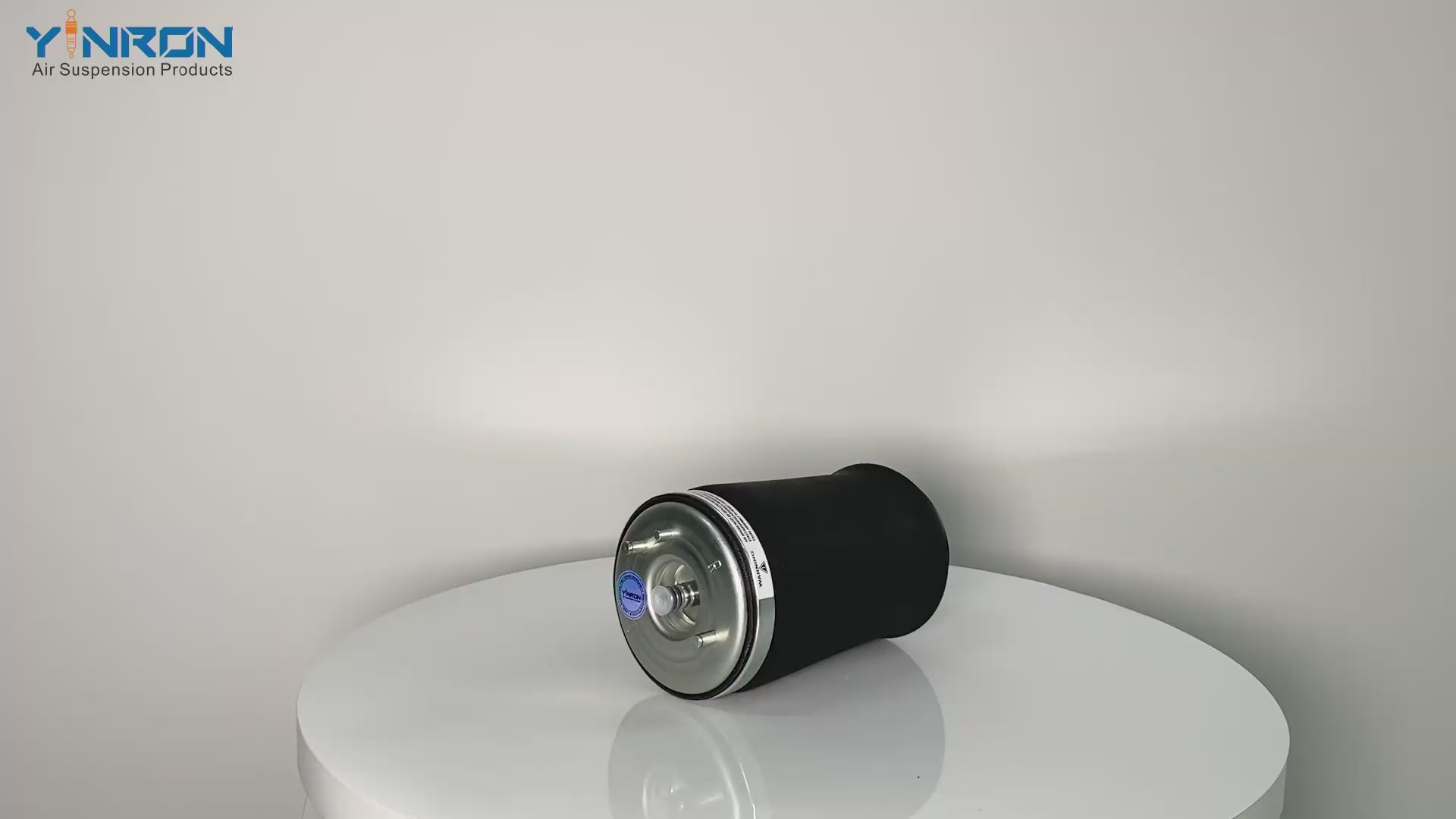 360-degree rotation video showcasing the build quality for BMW X5 E53 rear right air suspension spring (37126750356)