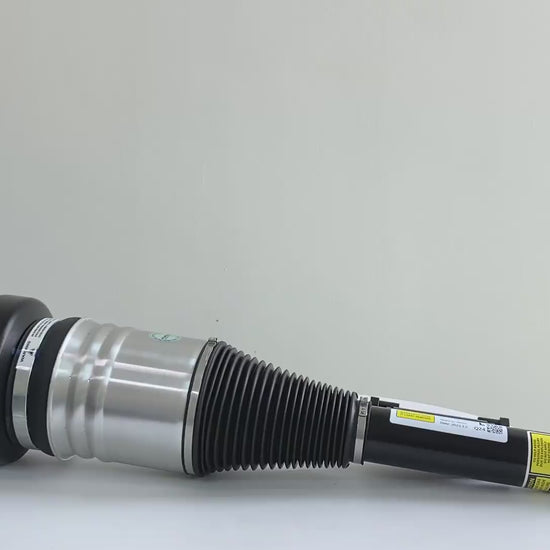 360-degree product showcase of the Mercedes-Benz W205 front left air suspension strut with ADS