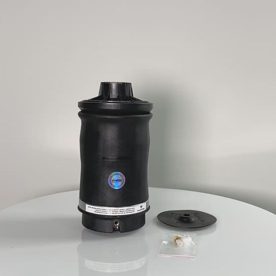 360-degree product video of Mercedes GLE W292 rear air suspension spring bag.