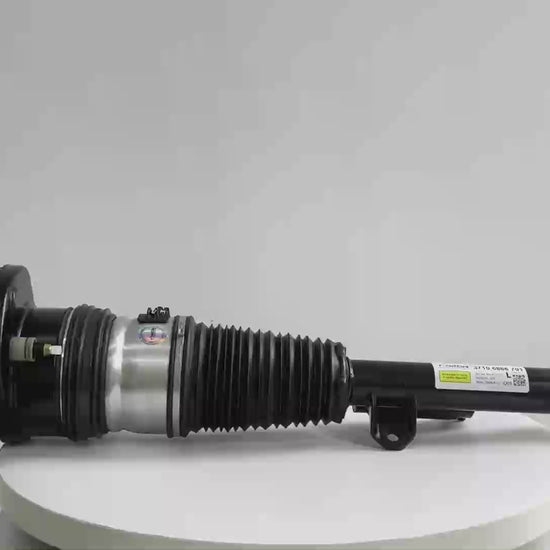 360-degree rotation video showcasing the build quality for BMW 6-Series G32 GT front left air suspension strut with VDC (RWD) (37106866701)