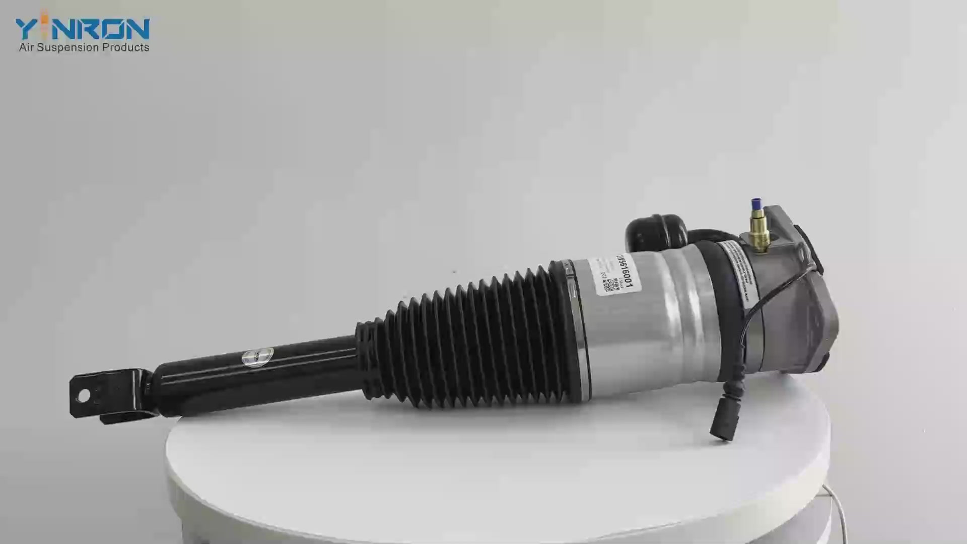 360-degree rotation view for Bentley Continental GT GTC & Flying Spur rear left air suspension strut (3W5616001)