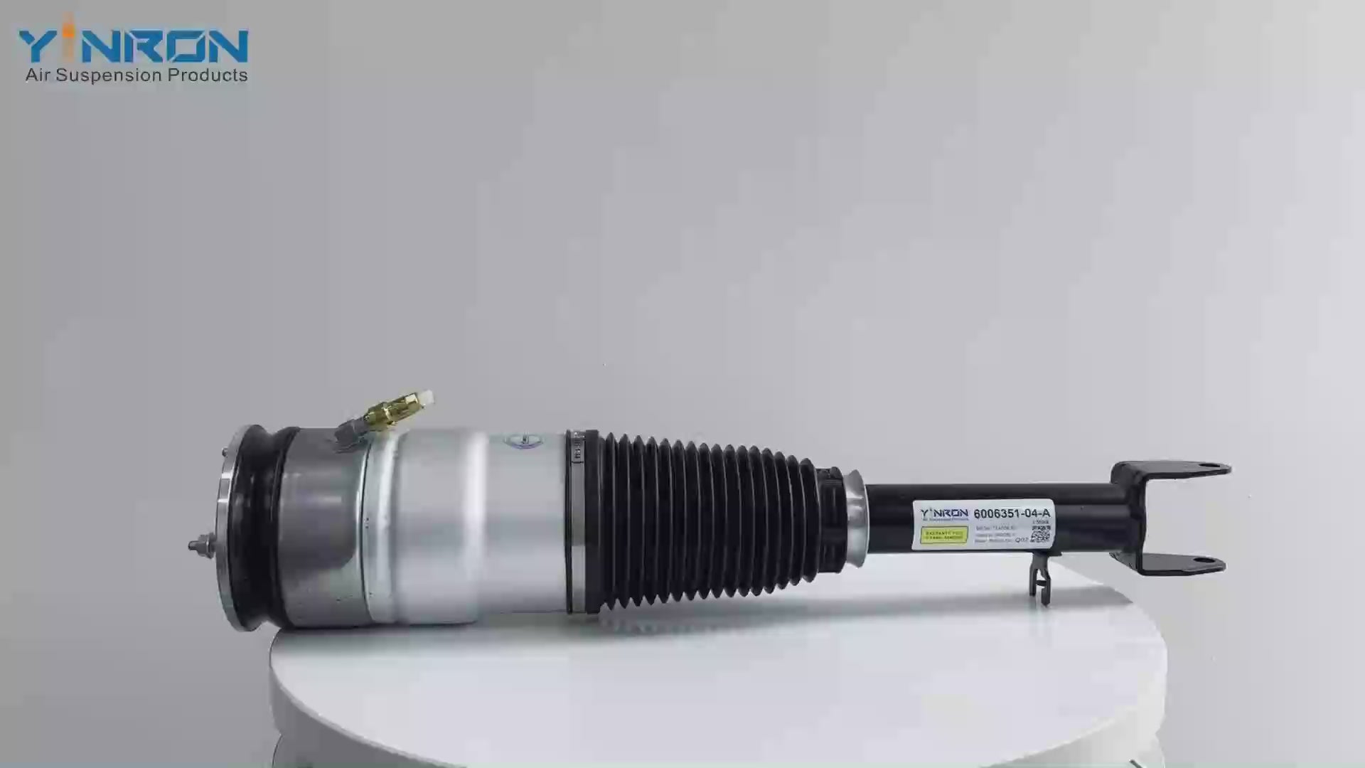 Display video for Tesla Model S (5YJS) RWD 2012-2016 front left or front right air suspension strut (6006351-04-A or 6006351-00-D)