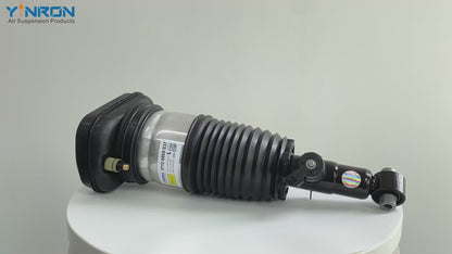360-degree rotation video showcasing the build quality for BMW X6 G06 rear left air suspension strut (37106869037)