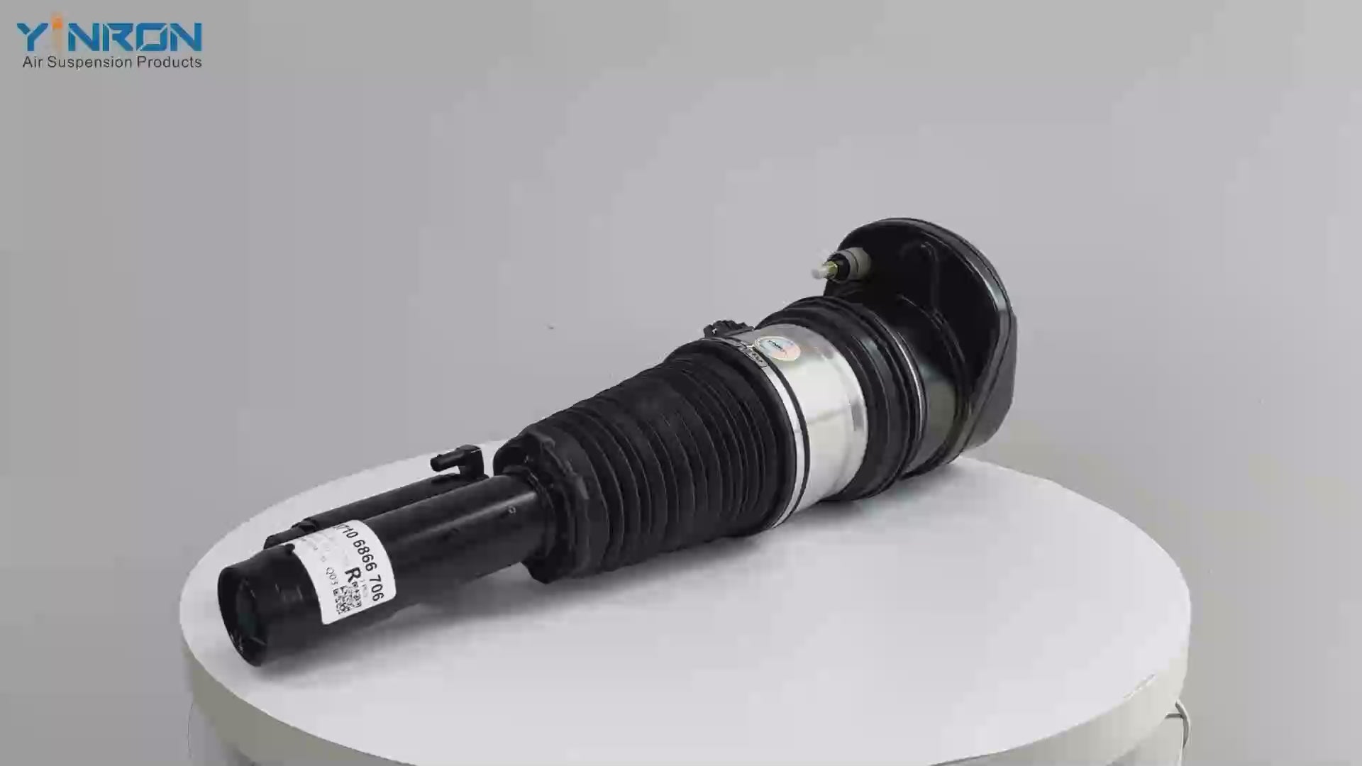 360-degree rotation video showcasing the build quality for BMW 6-Series G32 GT front right air suspension strut with VDC (xDrive) (37106866706)