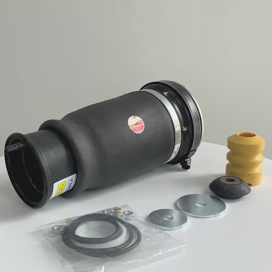 360-degree rotation video showcasing the build quality for BMW X5 E53 front right air suspension spring (37116757502)