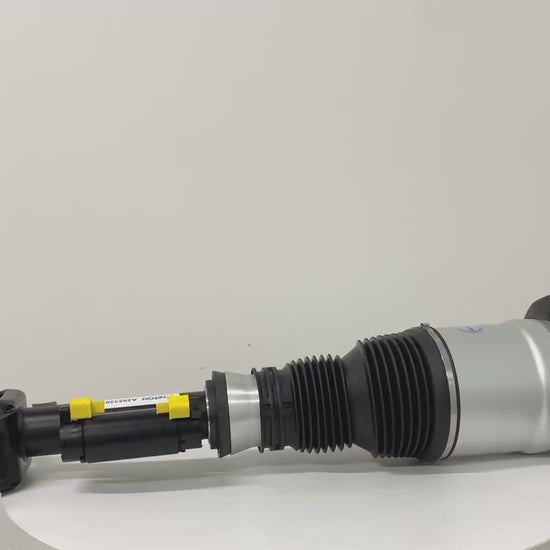 Detailed video showing the build quality and ADS connector of the YINRON Mercedes GLE Coupe C292 air strut.
