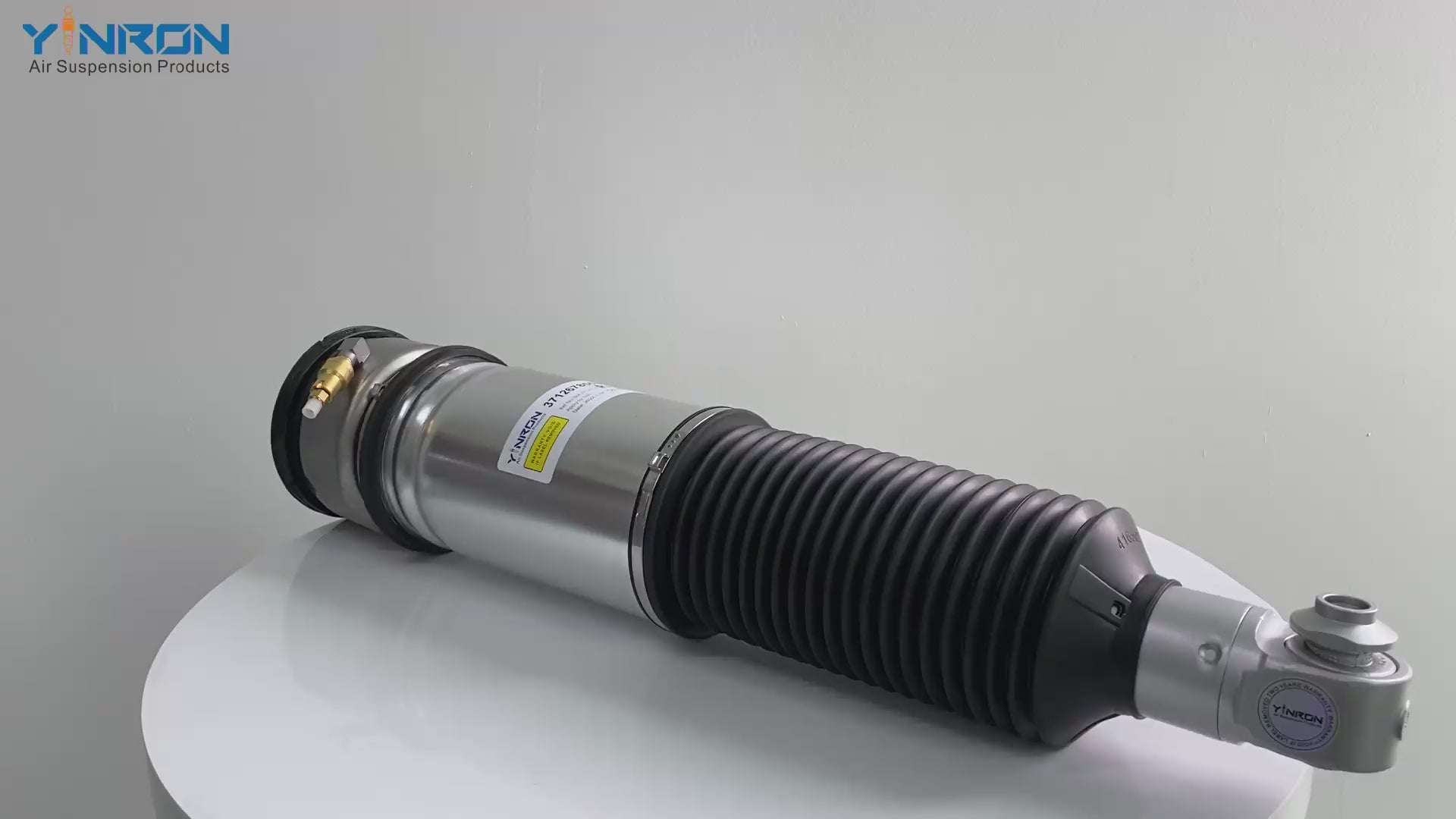 360-degree rotation video showcasing the build quality for BMW 7-Series E65 E66 rear right air suspension strut without solenoid (EDC) (37126785538)