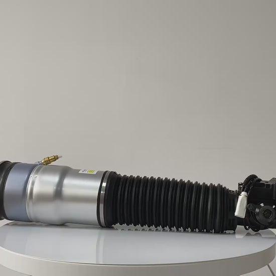 360-degree rotation video showcasing the build quality for BMW 7-Series F01 F02 rear right air suspension strut with EDC (37126796930)