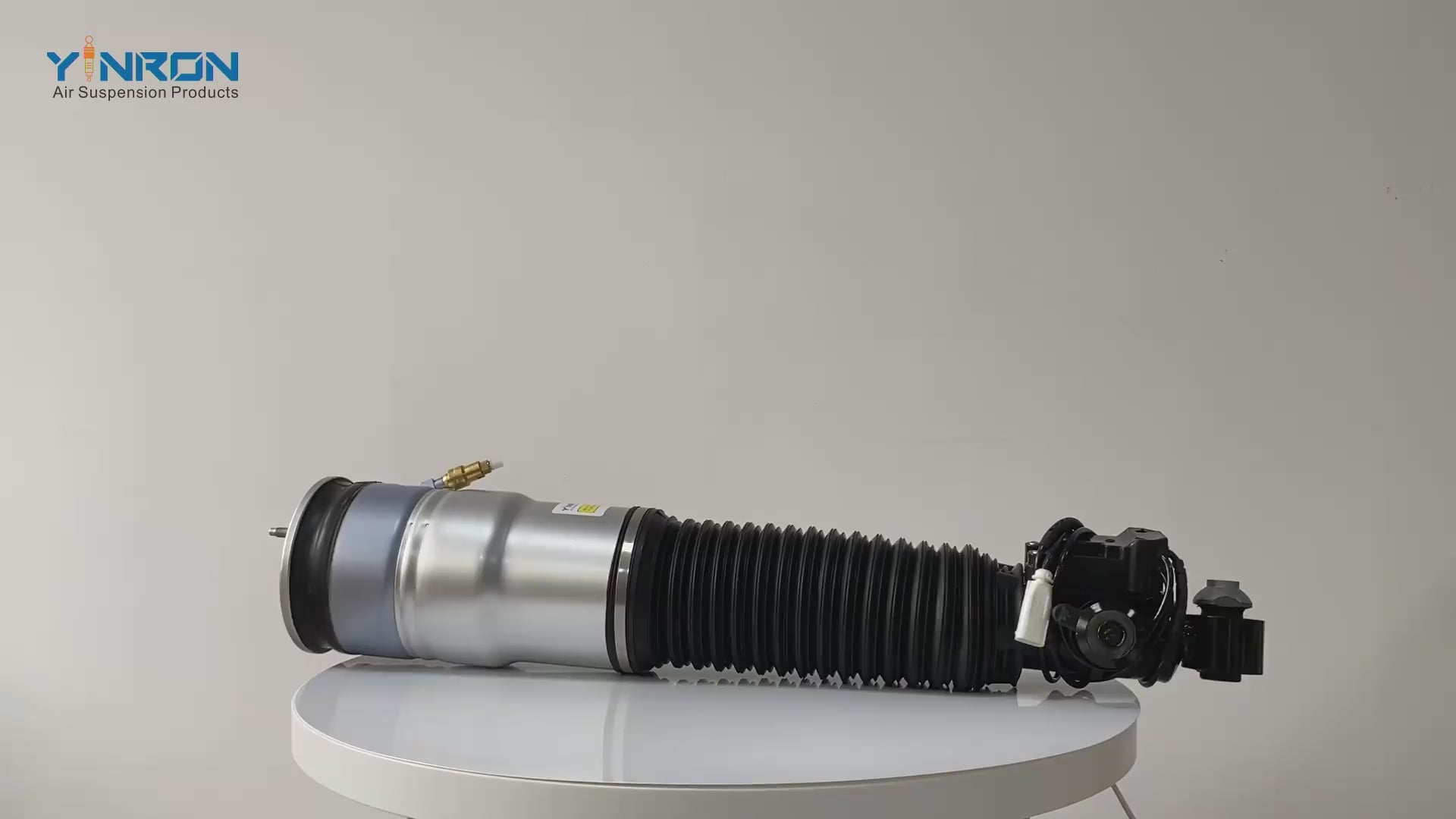 360-degree rotation video showcasing the build quality for BMW 7-Series F01 F02 rear right air suspension strut with EDC (37126796930)