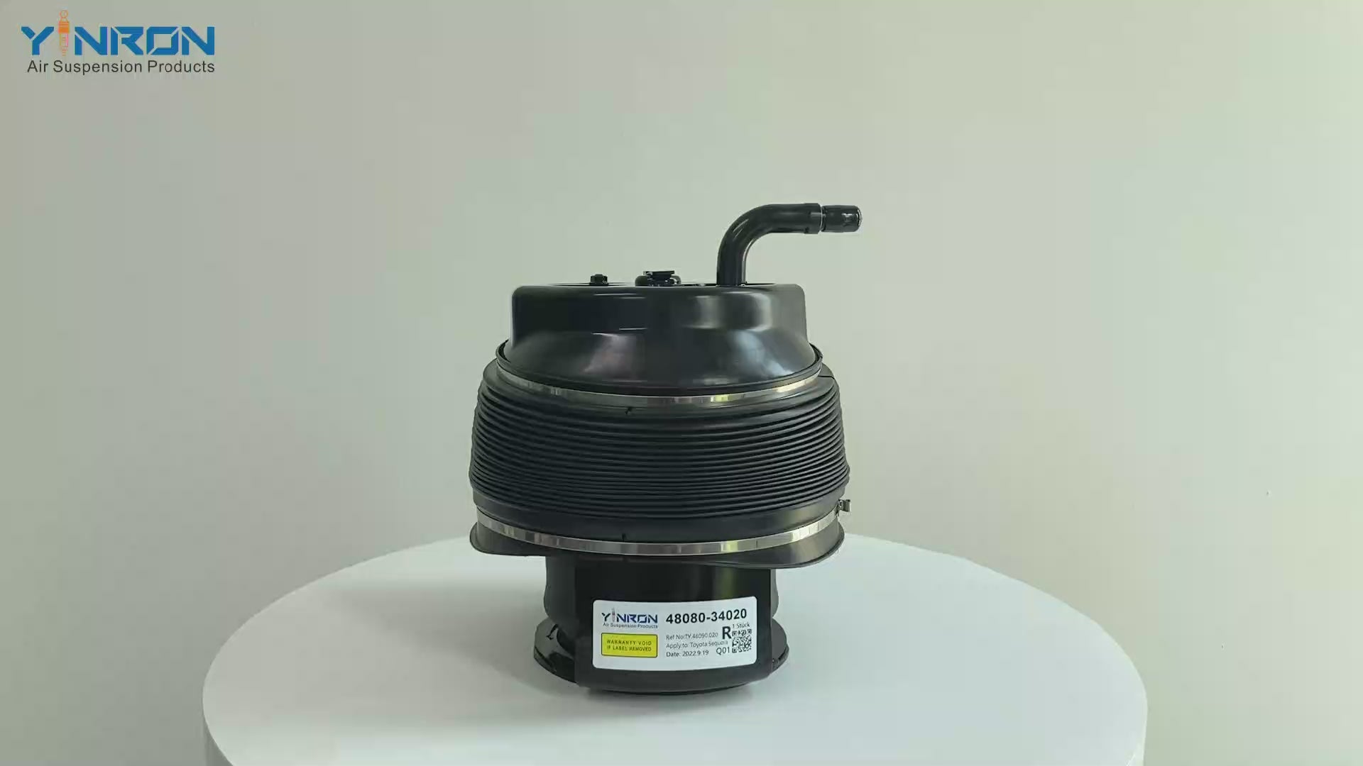 360-degree rotation view for Toyota Sequoia rear right air suspension spring (48080-34020)