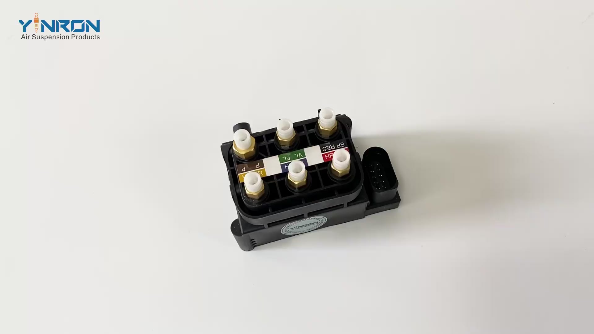 360 degree rotation display video for Mercedes-Benz CLS-Class C218 air suspension valve block (A2123200158)