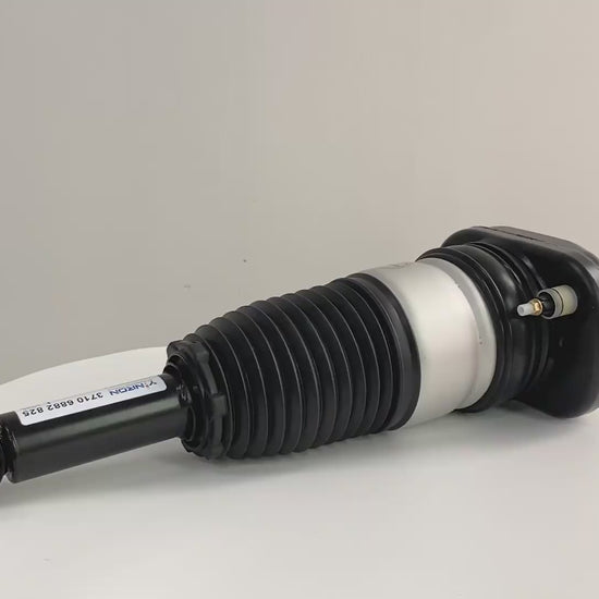 360-degree rotation video showcasing the build quality for BMW 5-Series G31 Touring rear left air suspension strut (37106882825) without VDC