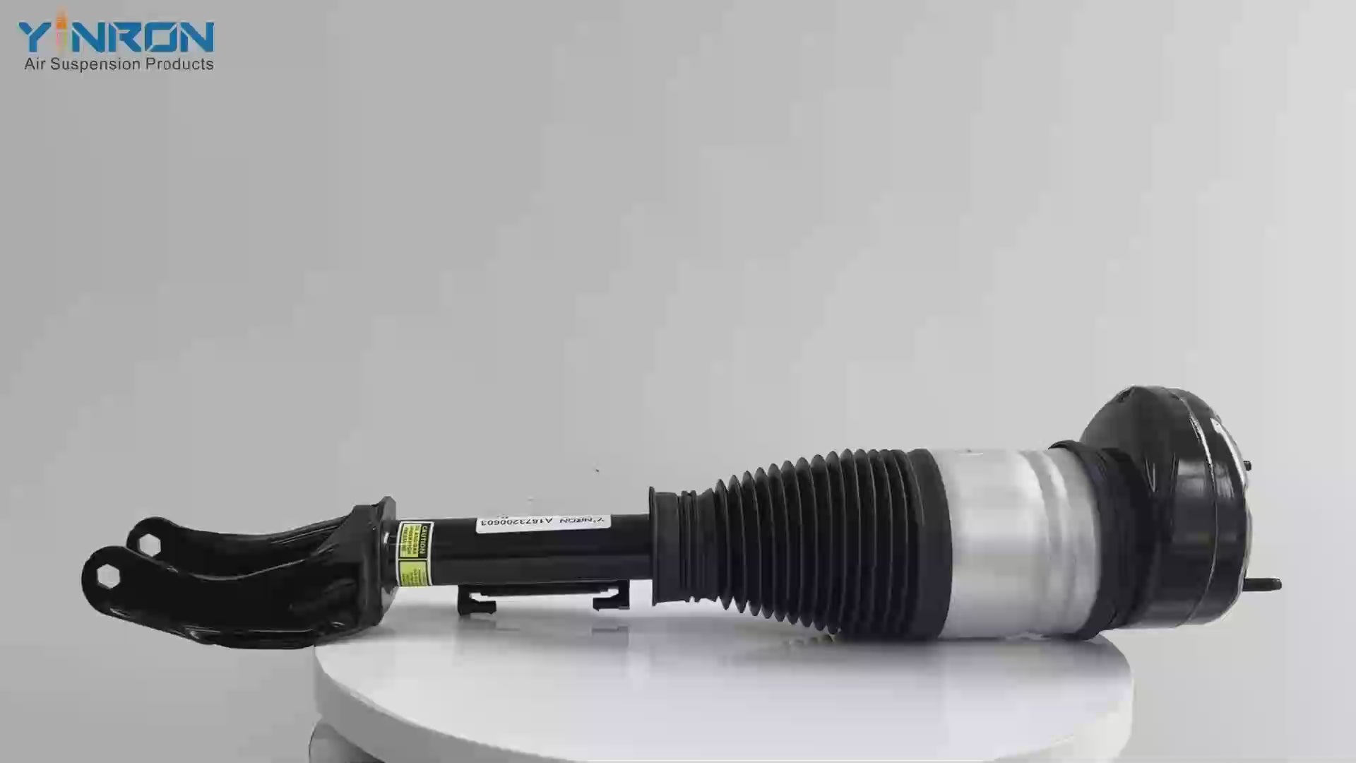 360-degree rotation view of Mercedes-Benz GLE-Class W167 front air suspension strut (A1673200603)