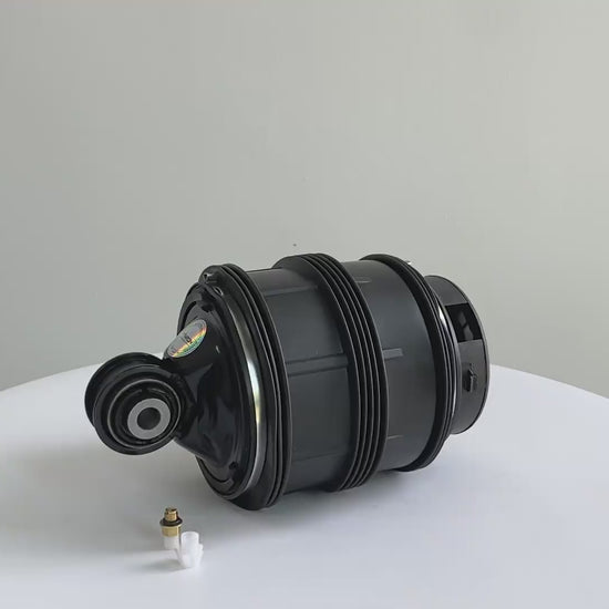 360-degree view video of Mercedes E-Class W211 rear air suspension spring (A2113200925) - Fits Left or Right
