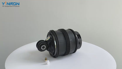 360-degree view video of Mercedes E-Class W211 rear air suspension spring (A2113200925) - Fits Left or Right