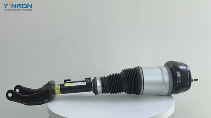 360-degree product showcase of the Mercedes-Benz GLE Coupe C292 front air suspension strut with ADS