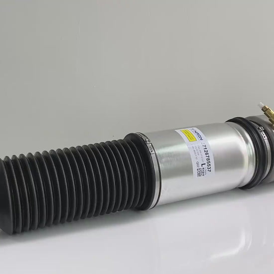 360-degree rotation video showcasing the build quality for BMW 7-Series E65 E66 rear left air suspension strut without solenoid (EDC) (37126785537)
