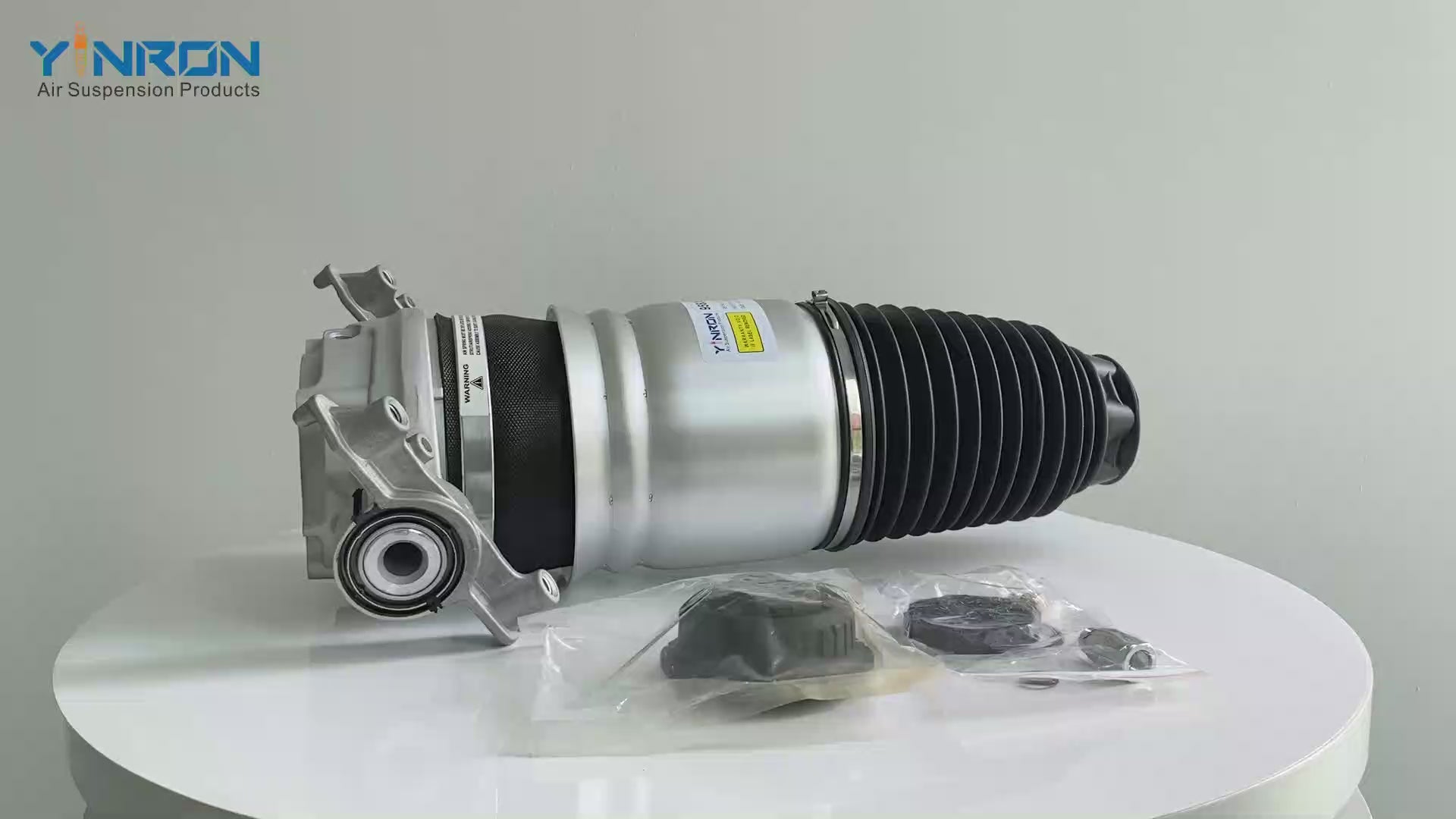 360 degree rotation video of Porsche Cayenne II 958 left rear air suspension spring (95835850300)