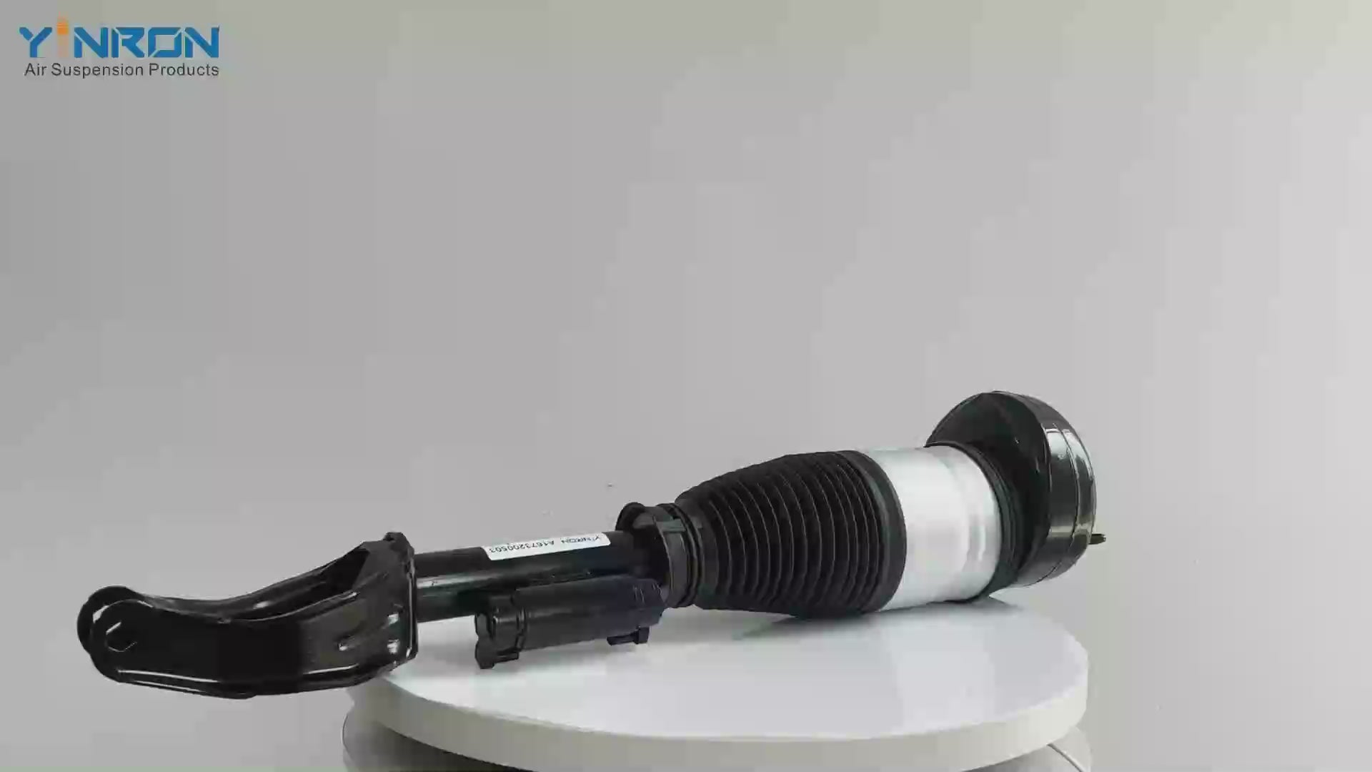360-degree rotation view of Mercedes-Benz GLE-Class W167 front air suspension strut (A1673200503)